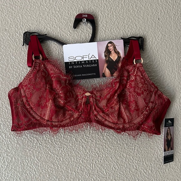 Sofia Vergara Women's Eyelash Lace Bustier - Picture 3 of 4